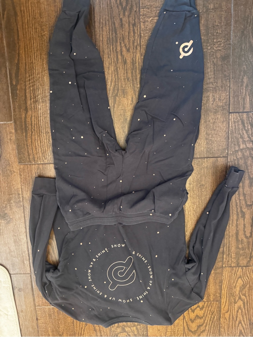 Peloton Gray sweatsuit sweatshirt and pant set - Picture 3 of 3